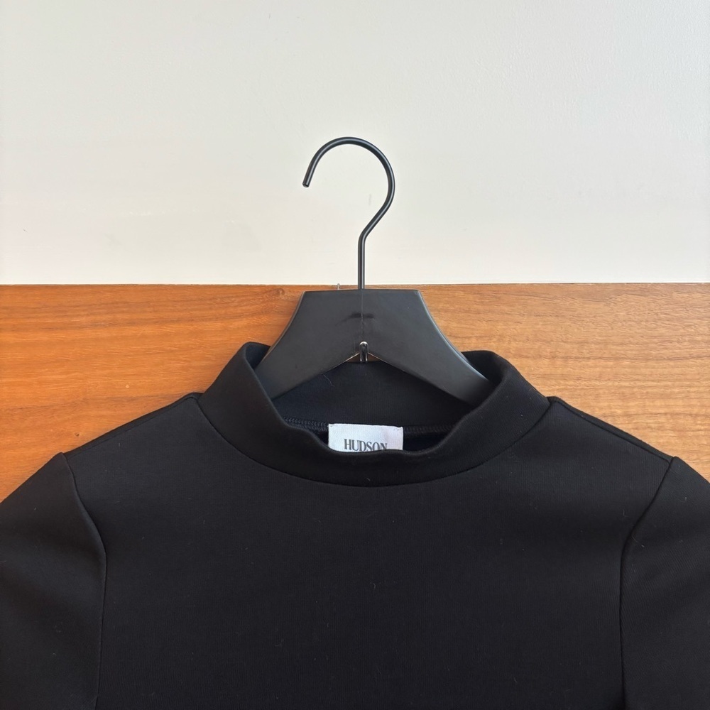 NWT HUDSON JEANS MOCK NECK LONG SLEEVE BODYSUIT, SIZE S - Picture 2 of 8